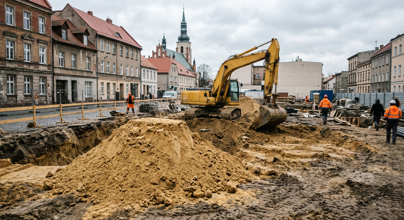 Zbliżenie na dwa rodzaje piasku: jeden czysty i drobny, drugi grubszy i z domieszkami, ilustrujące różnice.